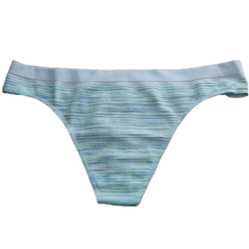 Victoria's Secret Seamless Mottled Thong Size L